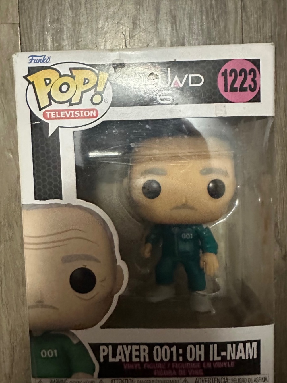 Funko Pop! Squid Game # 1223 Player 001: Oh Il-Nam